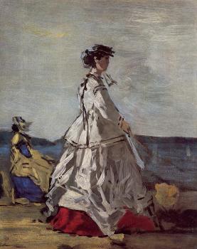 尤金 佈丹 Princess Metternich on the Beach 尤金 佈丹 Princess Metternich on the Beach